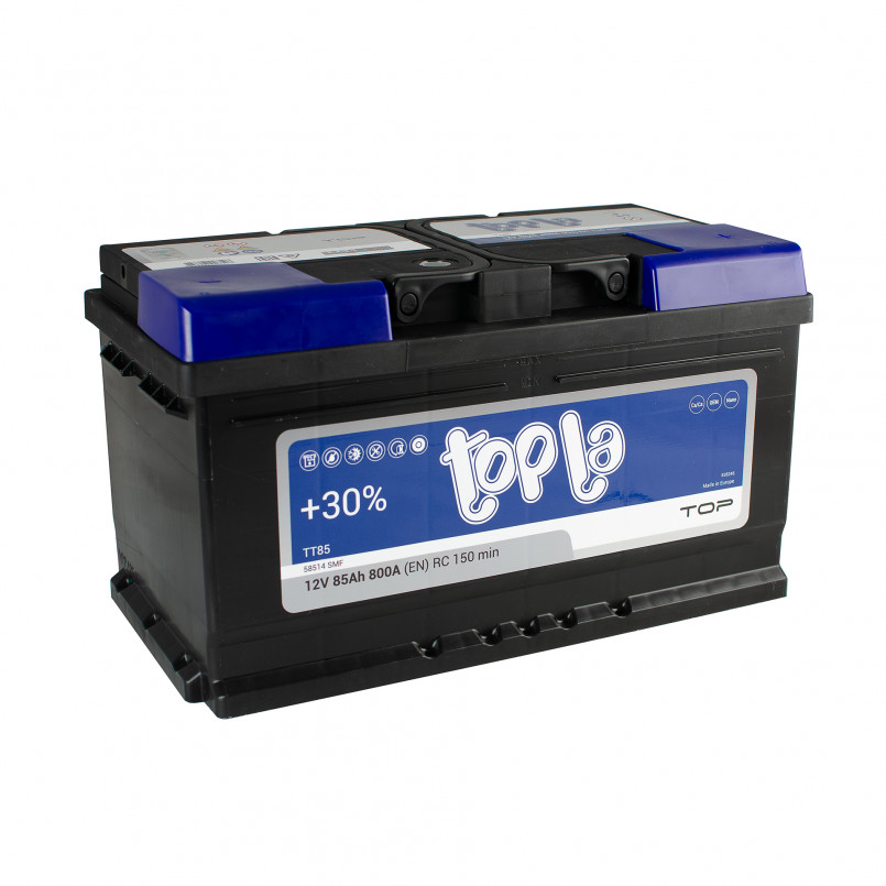 Акумулятор Topla 85 Ah/12V TOP Euro